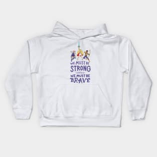 She Ra Strong and Brave Kids Hoodie